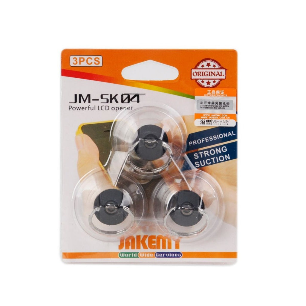 KIT DE DESTORNILLADOR JAKEMY + SET DE VENTOSA (X3) GRATIS